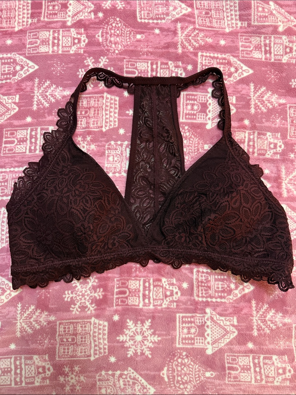 AERIE | Racerback Lace Bralette size Large